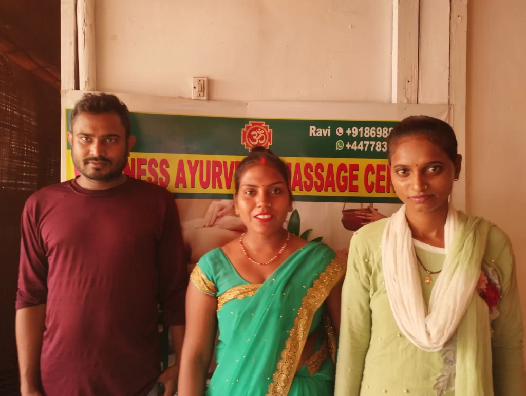 ayurvedic massage center team
